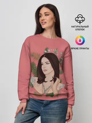 Женский свитшот / Нарисованная Лана