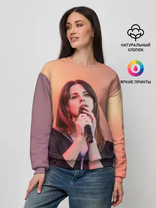 Женский свитшот / Лана на концерте