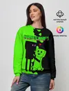 Женский свитшот / Любовь Эндермена и Крипера Майнкрафт
