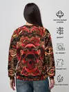 Женский свитшот / Череп красного демона