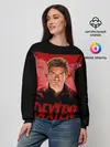 Женский свитшот / Dexter Декстер портрет постер