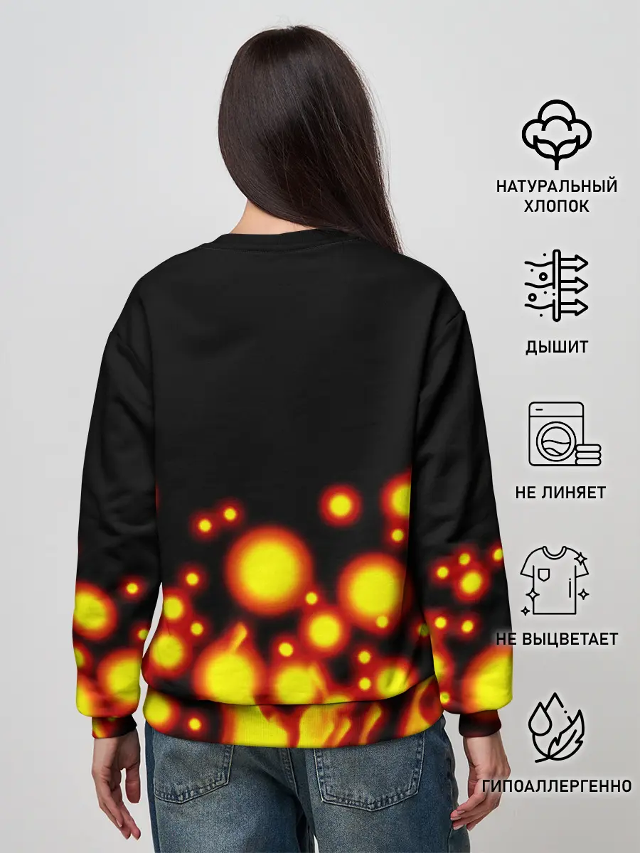 Женский свитшот / Ванпанчмен / Сайтама Saitama