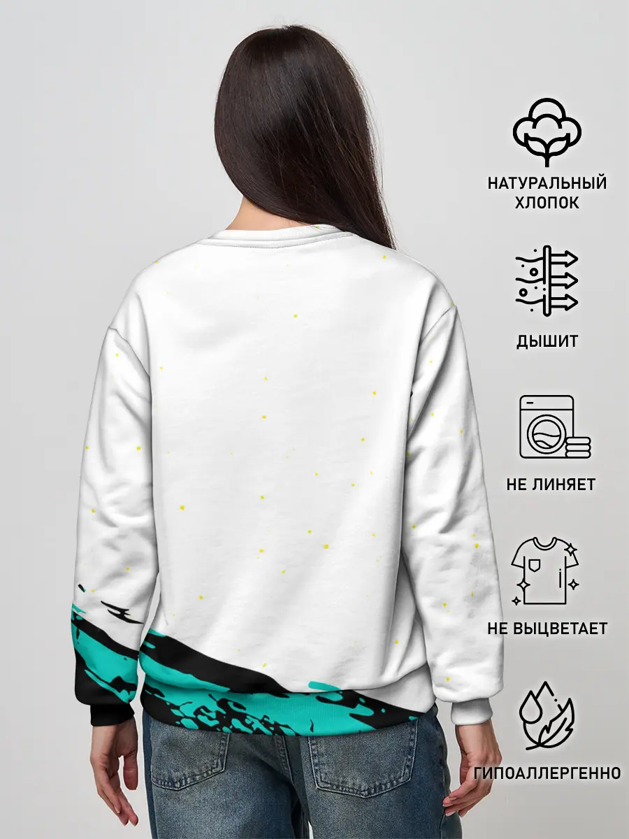 Женский свитшот / Инумаки Тоге - Магическая битва