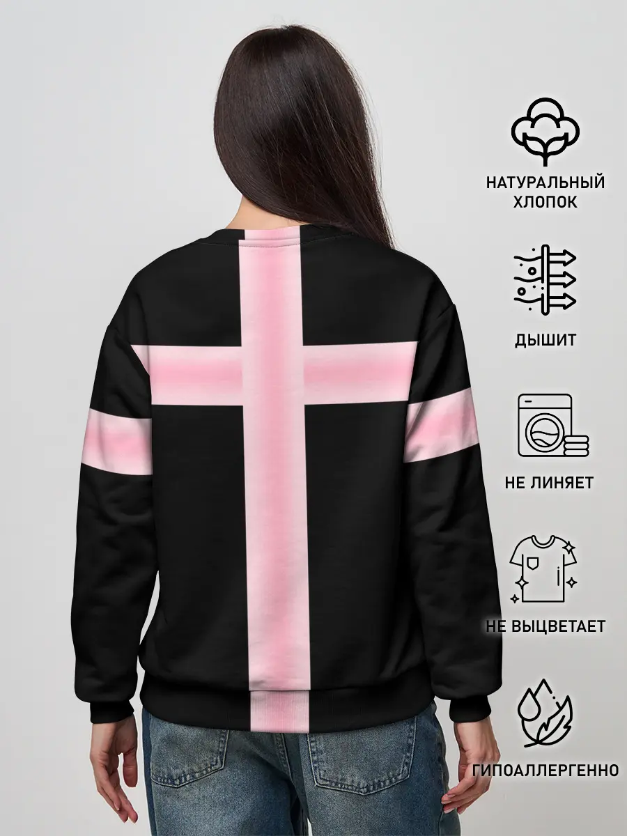 Женский свитшот / ИГРА В КАЛЬМАРА, ДИЗАЙН ГРОБА