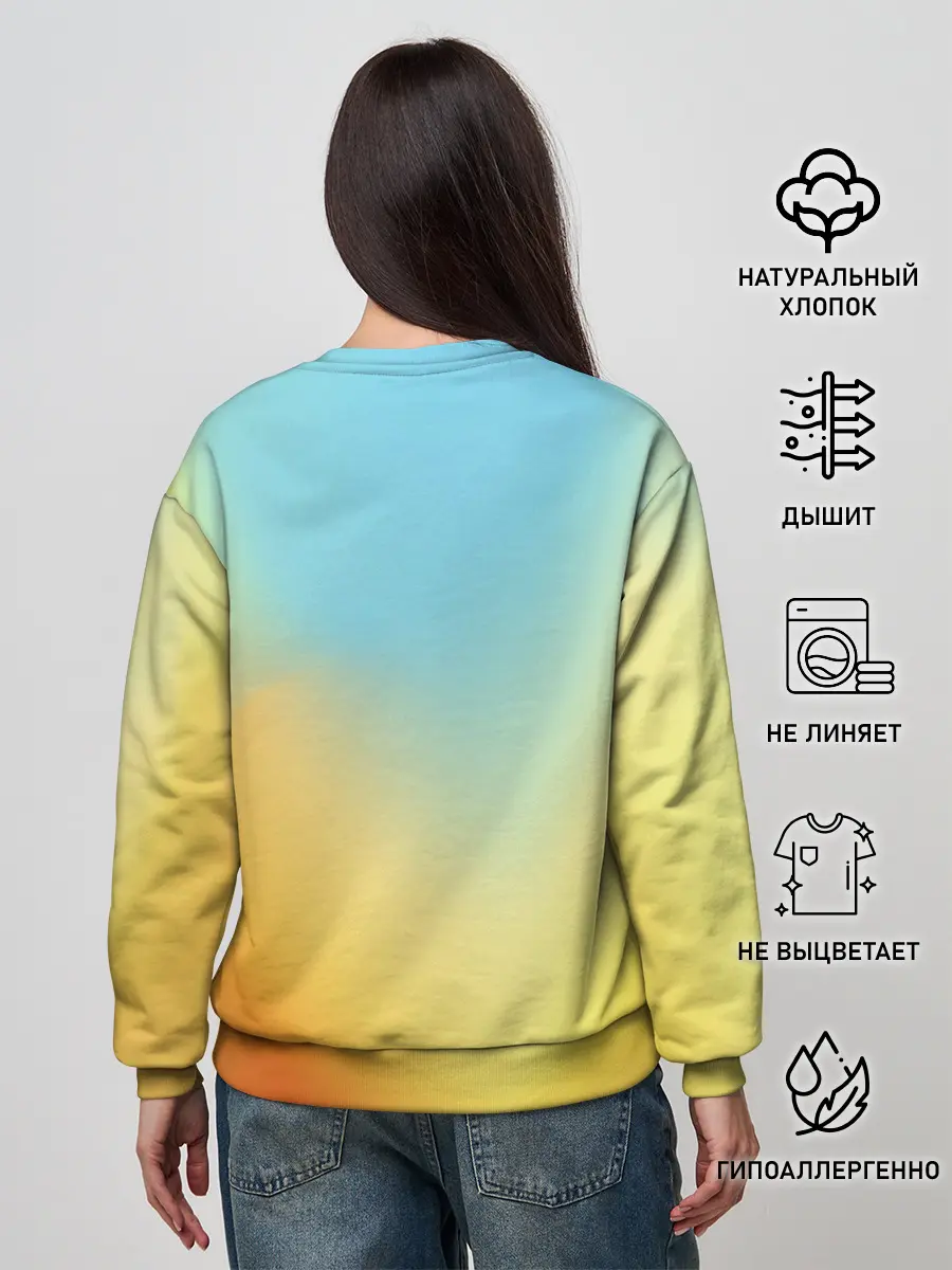 Женский свитшот / Толк из меня вышел