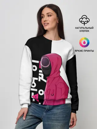 Женский свитшот / Игра в кальмара / Squid Game.