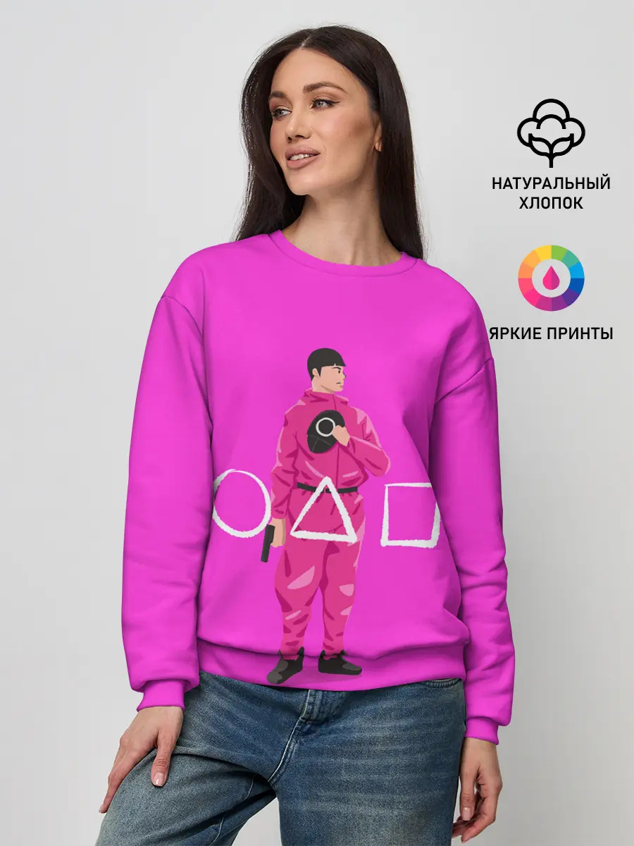 Женский свитшот / Круги в деле