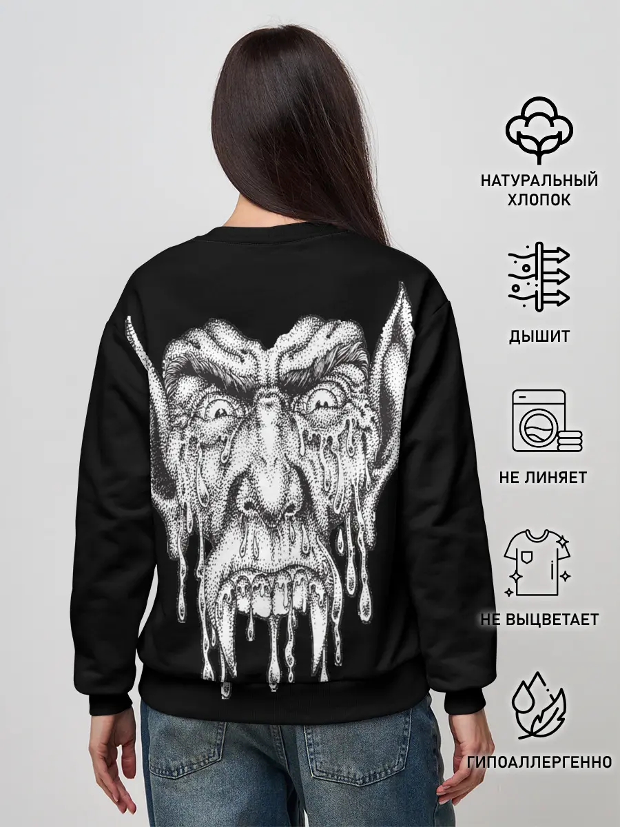 Женский свитшот / Кровожадный вампир