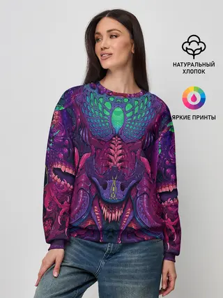 Женский свитшот / Скоростная тварь