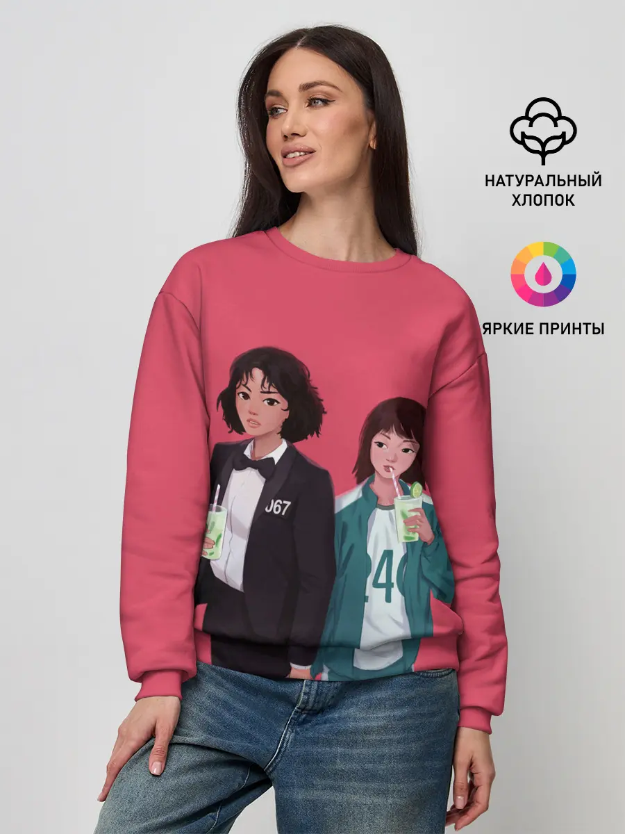 Женский свитшот / Милахи 067 и 240