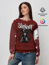 Женский свитшот / Слипкнот Гранж | Slipknot Rock Goat