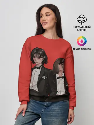 Женский свитшот / Стильные 067 и 240