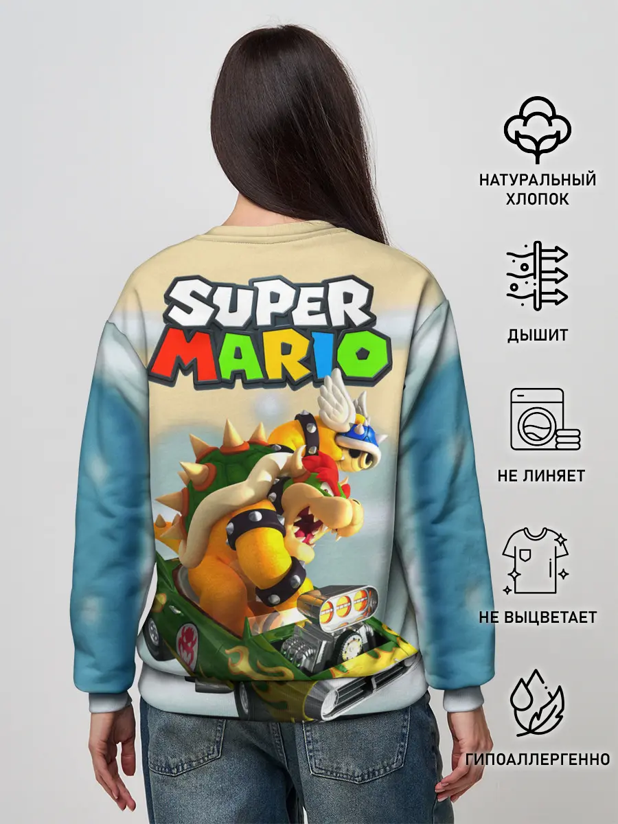 Женский свитшот / MarioHelmet