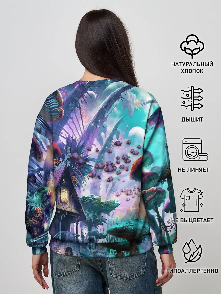 Женский свитшот / FantasyFish