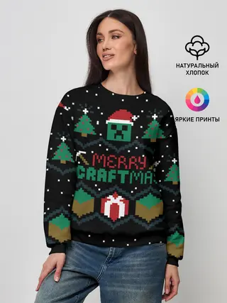 Женский свитшот / MINECRAFT