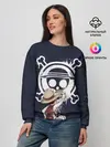 Женский свитшот / Луффи рисует