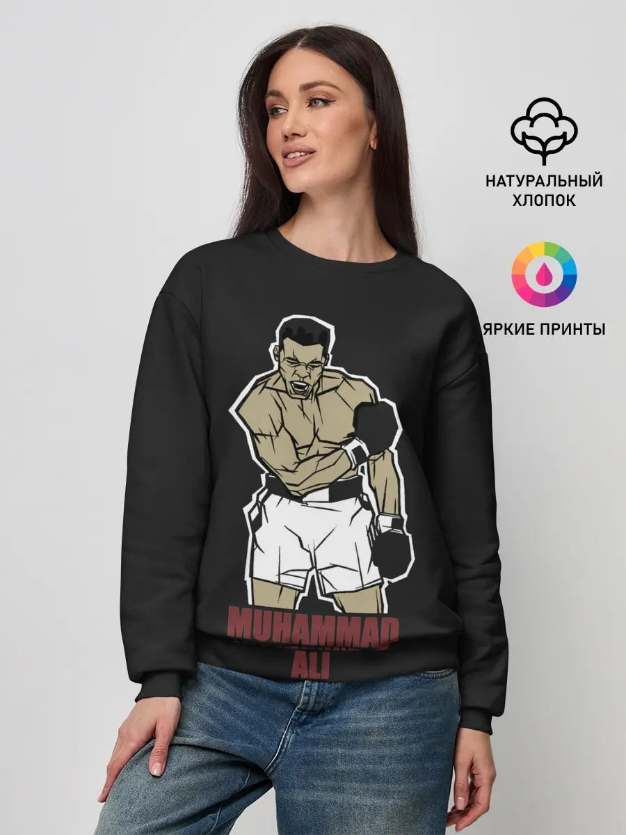 Женский свитшот / Мухаммед арт