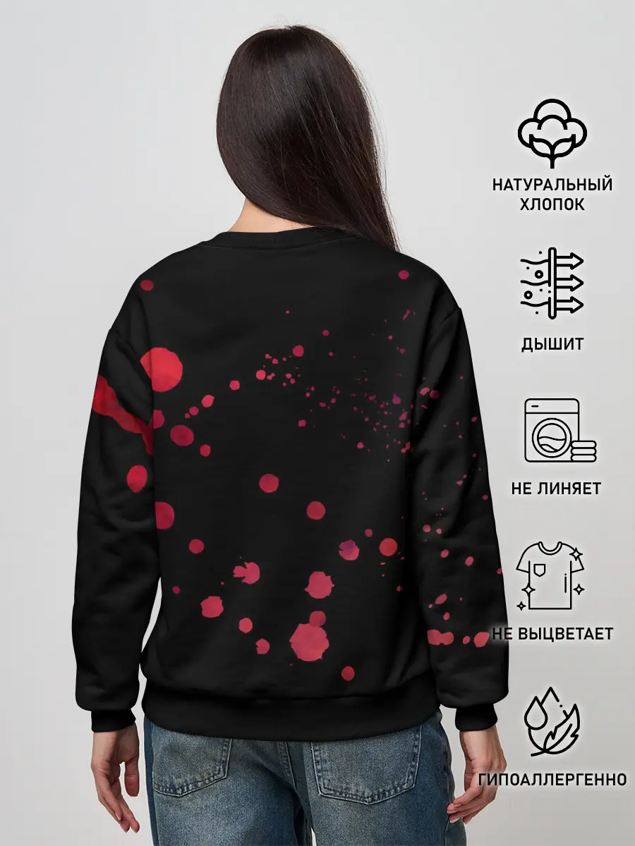 Женский свитшот / Ведьмак Кошмар Волка Анимэ