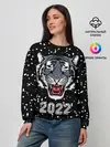 Женский свитшот / Черный водяной тигр 2022