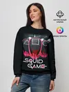 Женский свитшот / ИГРА В КАЛЬМАРА | МАСКИ В КРОВИ