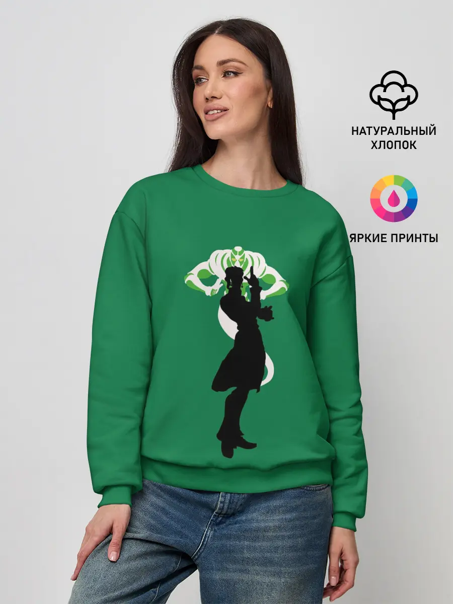 Женский свитшот / Kakyoin. Jo Jo