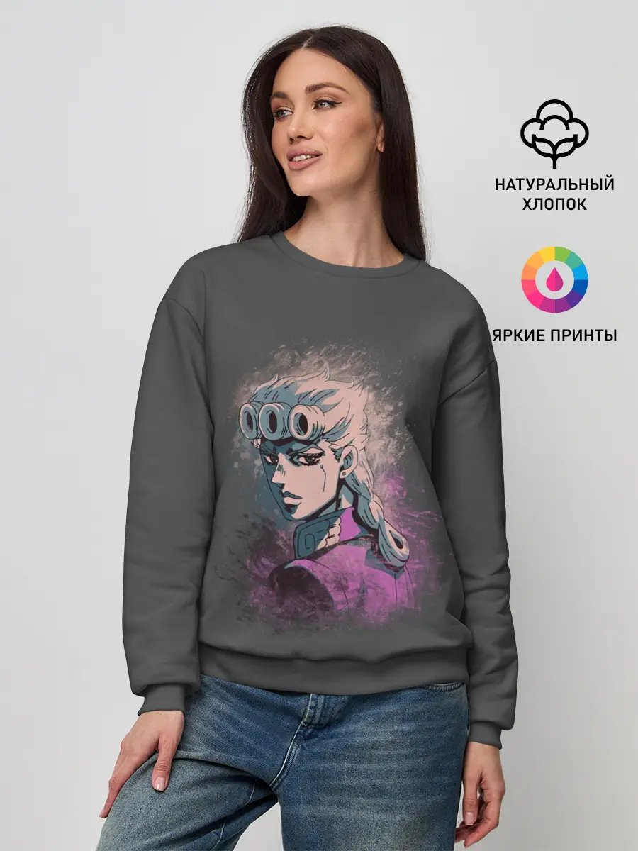 Женский свитшот / Giorno Giovanna. Paints