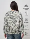 Женский свитшот / dollars money