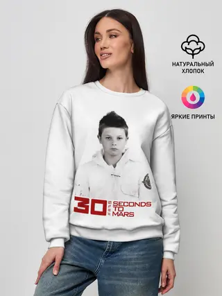 Женский свитшот / 30 Seconds to Mars дебютный альбом