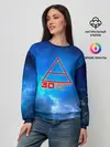 Женский свитшот / 30 Seconds to Mars космос