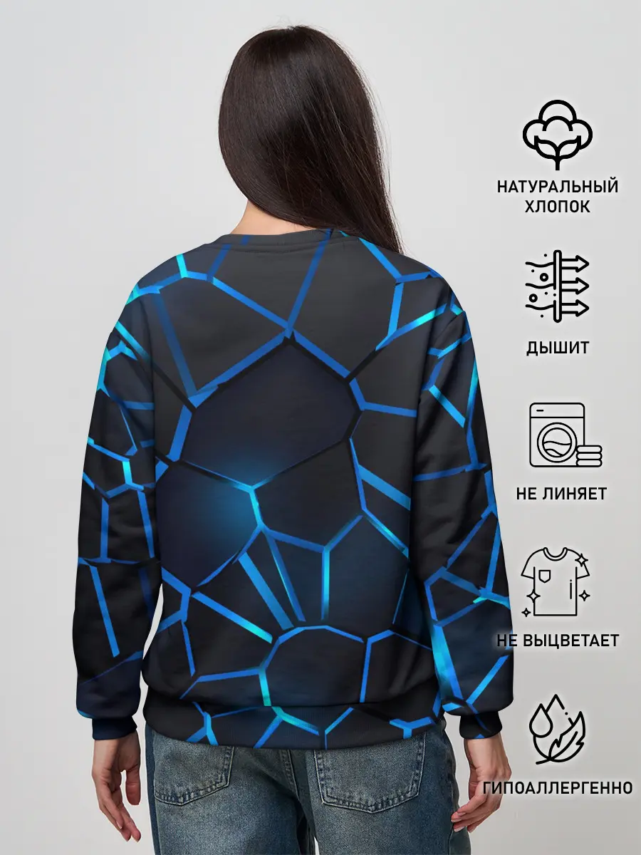 Женский свитшот / Ford | 3D плиты с подсветкой