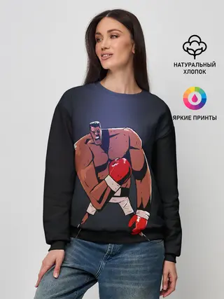 Женский свитшот / Мультяшный Али