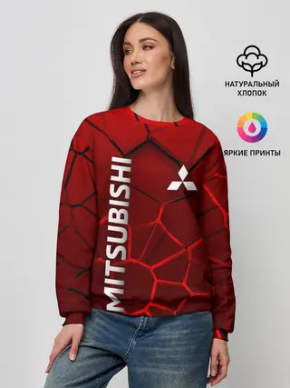 Женский свитшот / Митсубиси 3D плиты