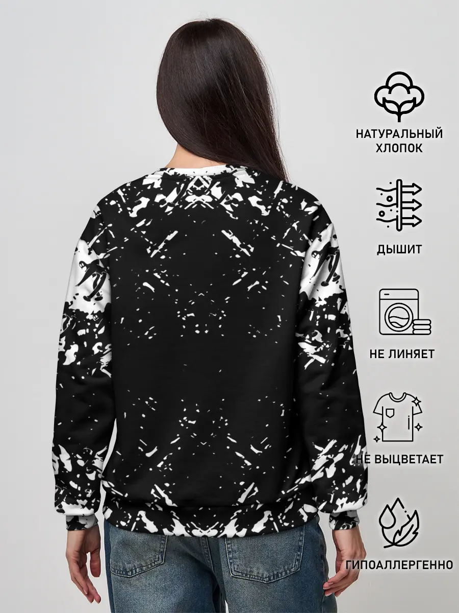 Женский свитшот / GHOSTEMANE BLACK FOREST.