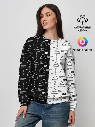 Женский свитшот / 30 Seconds to Mars