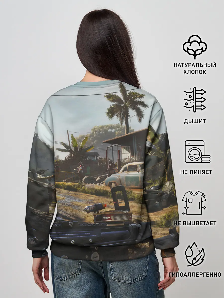 Женский свитшот / Far Cry 6 game art