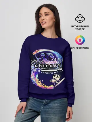 Женский свитшот / Chicory: A Colorful Tale GAME