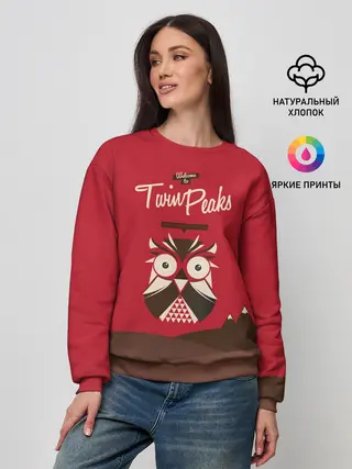 Женский свитшот / FIRE WALK WITH ME Twin Peaks