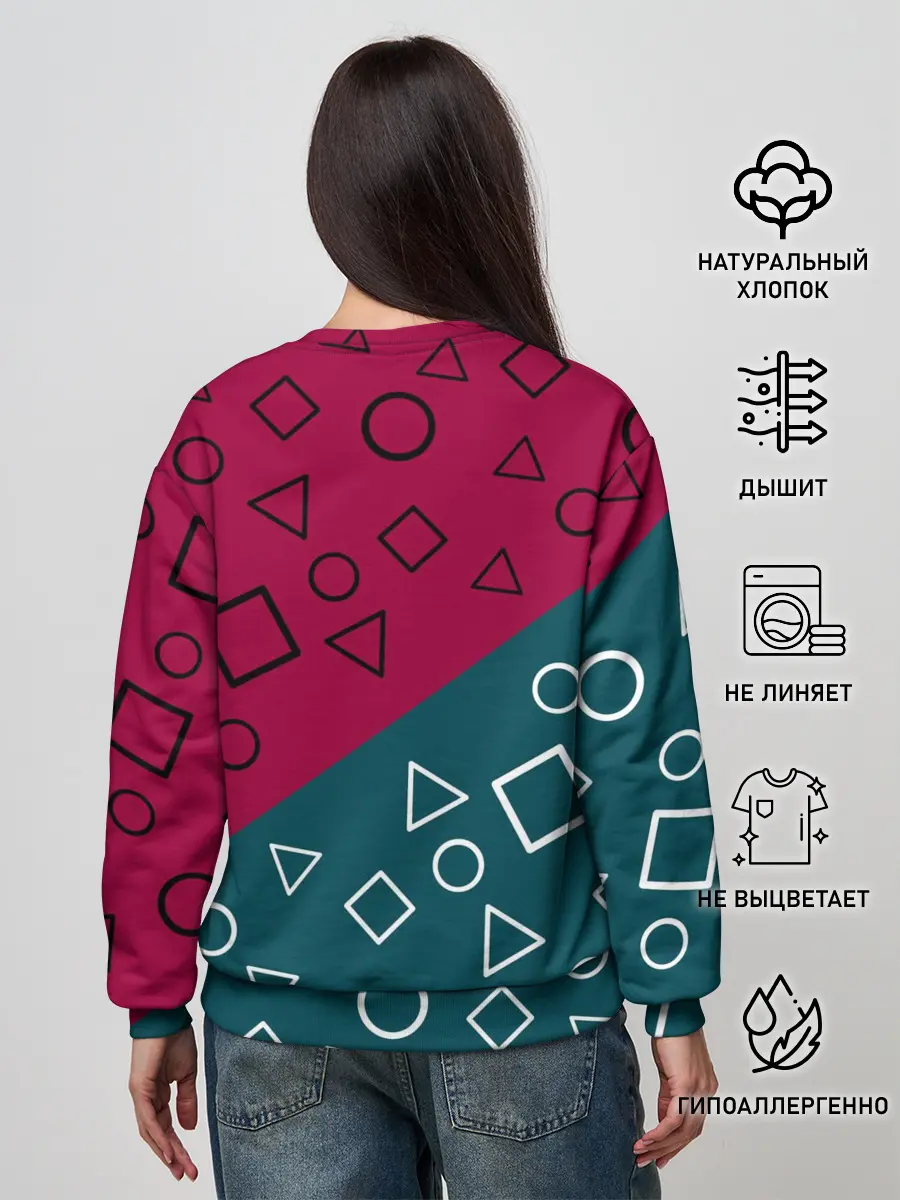 Женский свитшот / Игра в кальмара