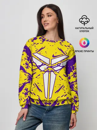 Женский свитшот / ЛЕЙКЕРС| LOS ANGELES LAKERS,