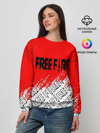 Женский свитшот / фри фаер | День Booyah,