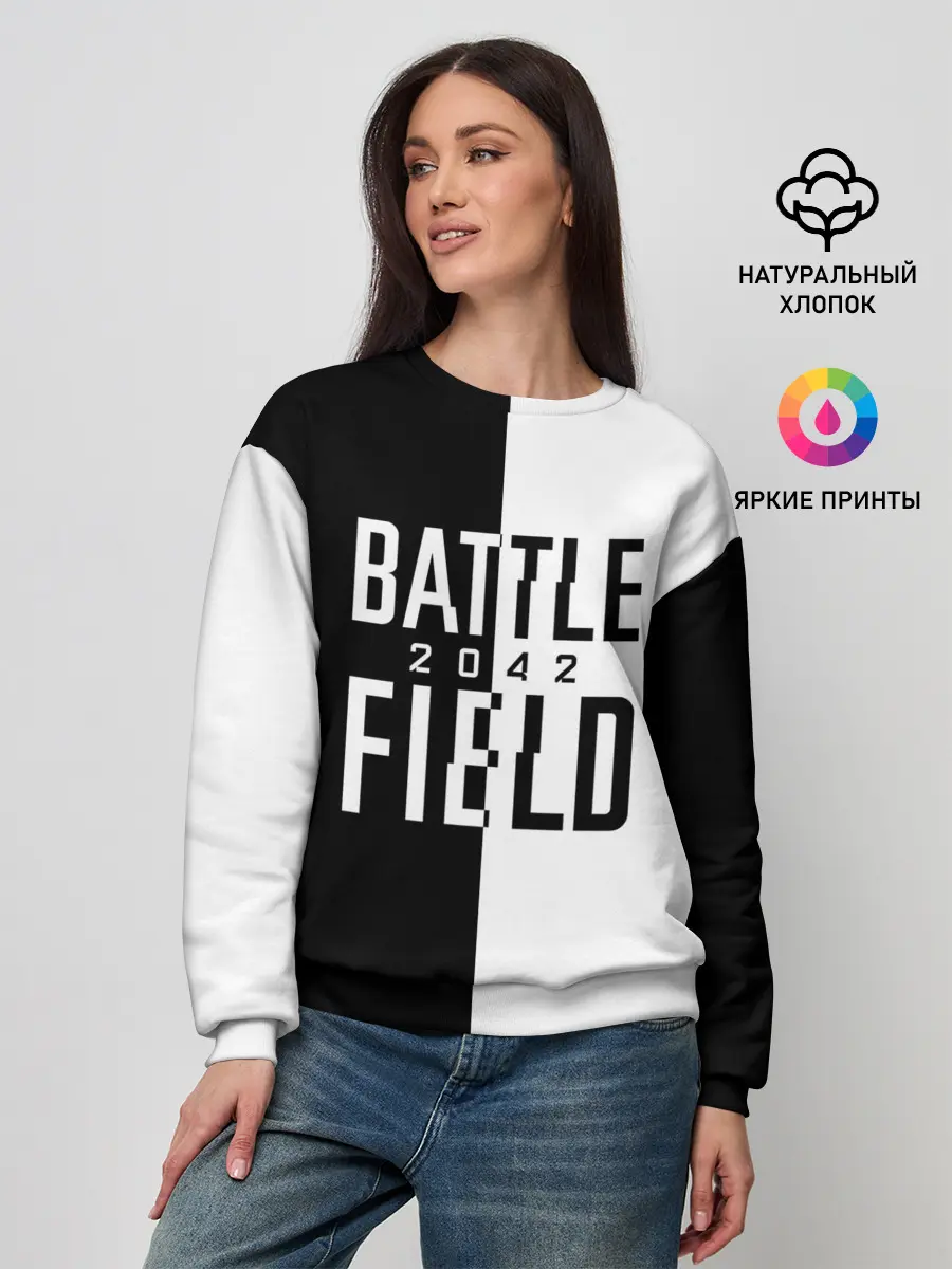 Женский свитшот / БАТЛФИЛД 2042 | ЛОГОТИП