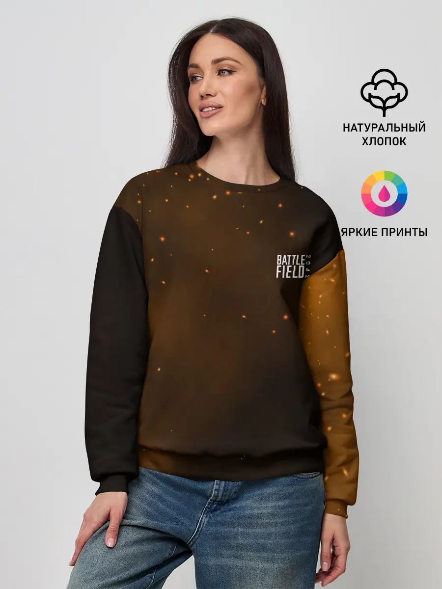 Женский свитшот / FIRE BATTLEFIELD LOGO | ЛОГО