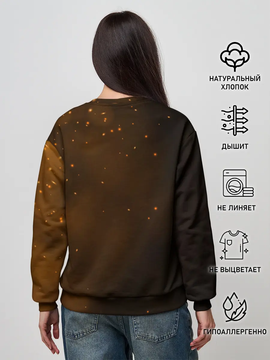 Женский свитшот / FIRE BATTLEFIELD LOGO | ЛОГО