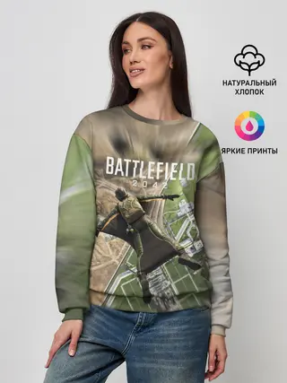 Женский свитшот / ВЫСАДКА | BATTLEFIELD 2042