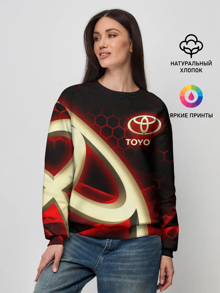 Женский свитшот / Тойота / Toyota