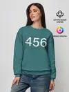 Женский свитшот / Игрок в кальмара 456.