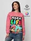 Женский свитшот / Toca Boca | Тока бока персонажи игры