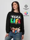 Женский свитшот / Toca Boca | Тока бока ДРУЖБА