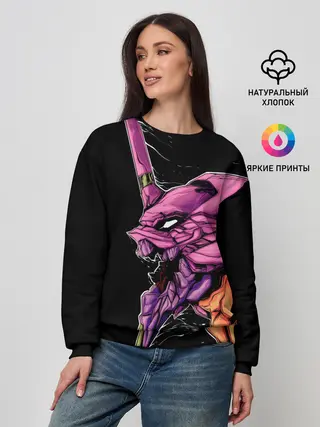 Женский свитшот / Evangelion. Eva 01