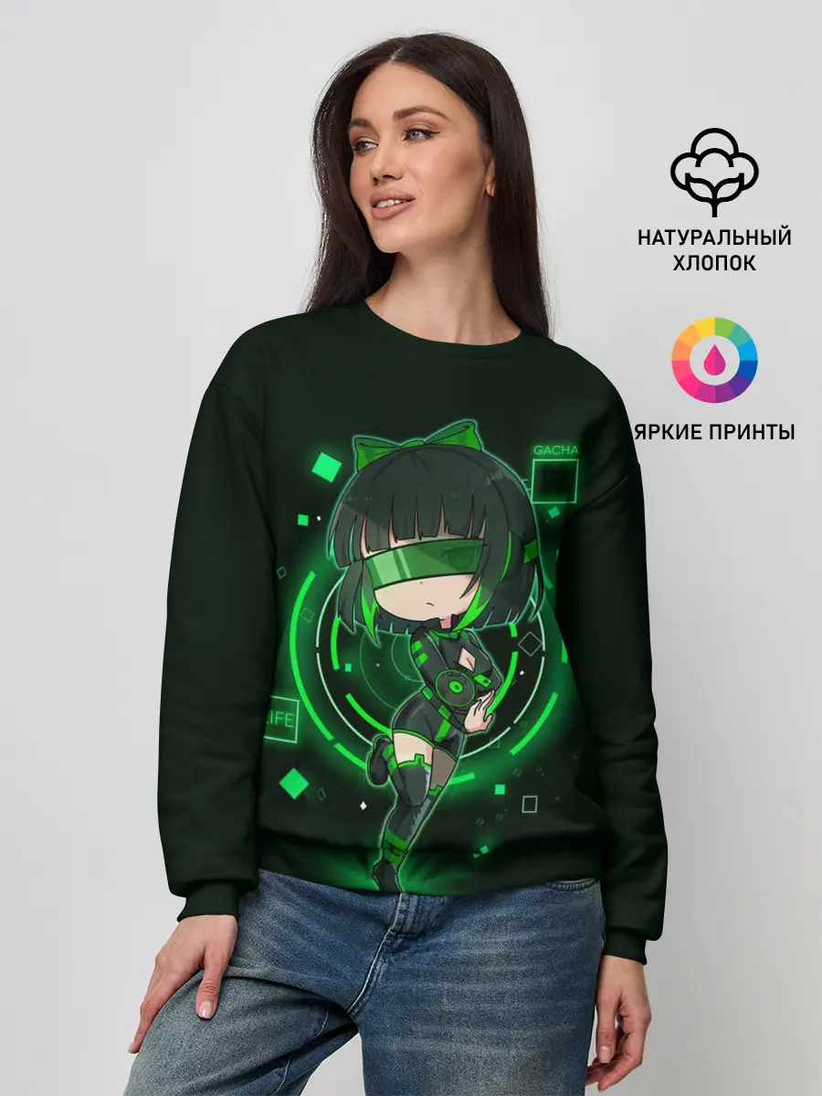 Женский свитшот / Clover Gacha Club